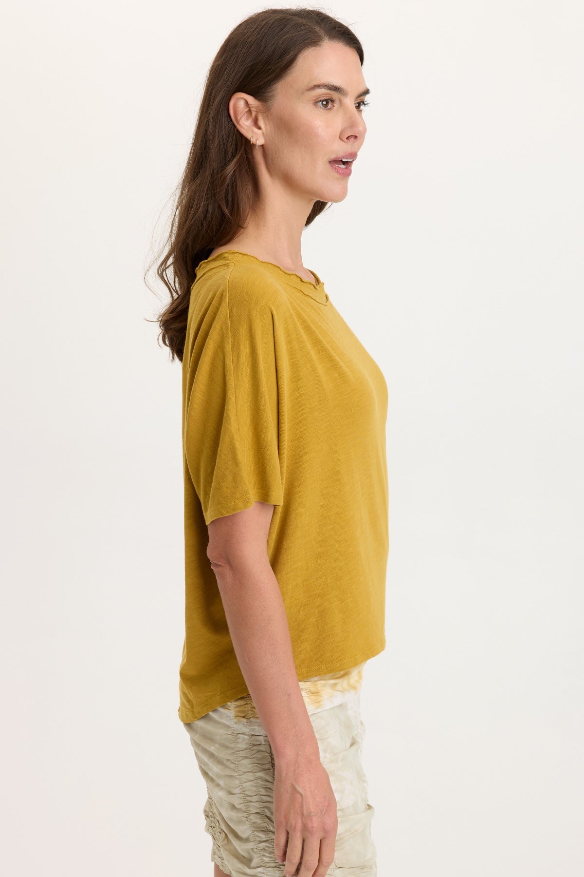 Lyra Jersey Boatneck Tee