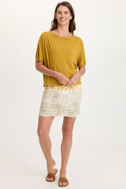 Lyra Jersey Boatneck Tee