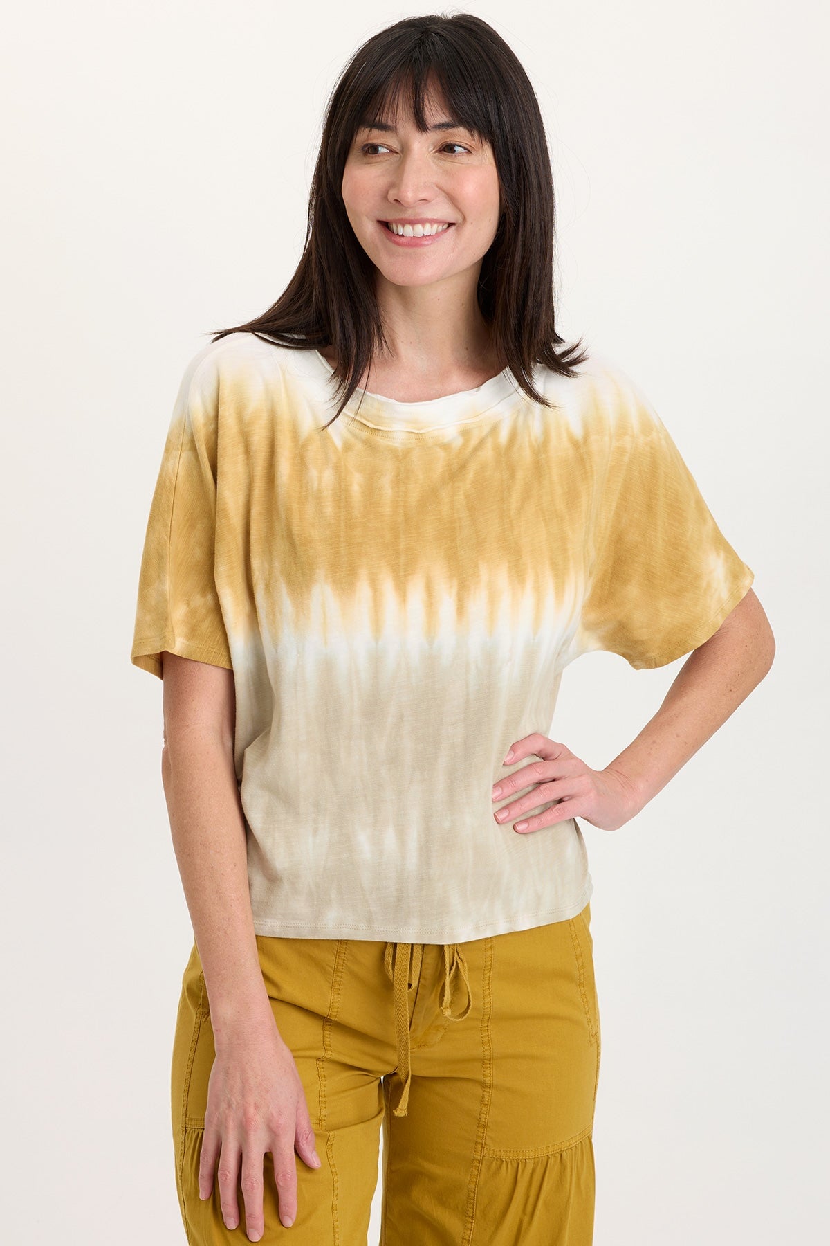 Lyra Jersey Boatneck Tee