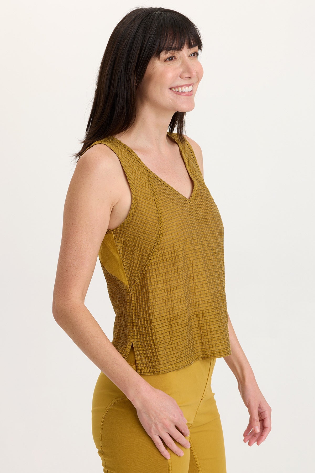 Aria Waffle Weave Tank