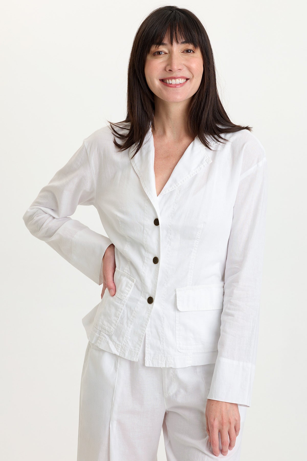 Madai Cotton Linen Jacket