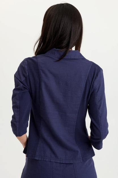 Brayden Cotton Linen Blazer