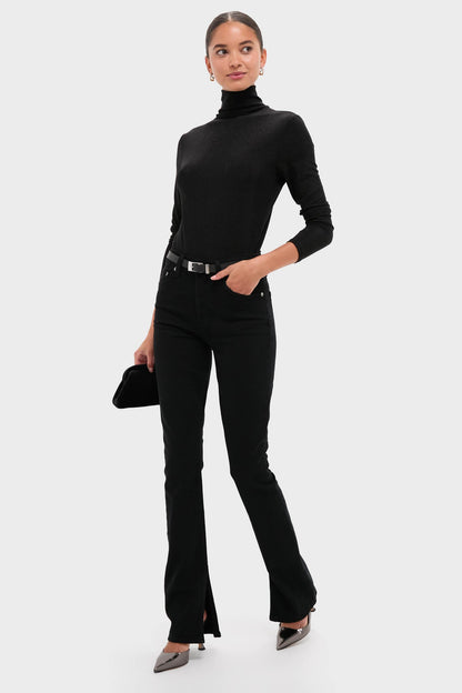 Black and Silver Cairo Belt