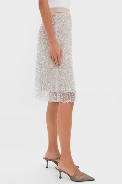 Blush Sparkle Belle Slip Skirt
