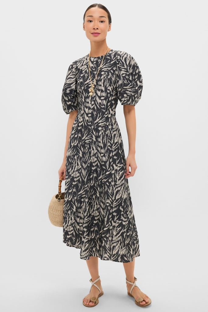 Abstract Animal Midnight Bettina Maxi