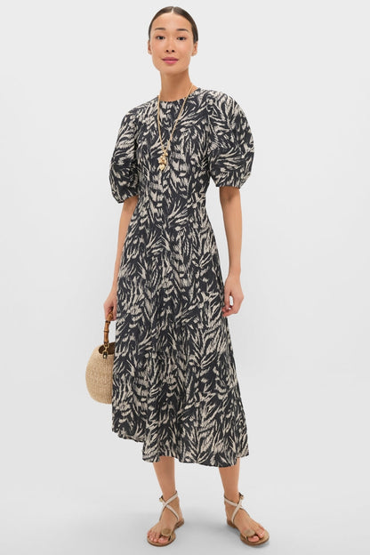 Abstract Animal Midnight Bettina Maxi