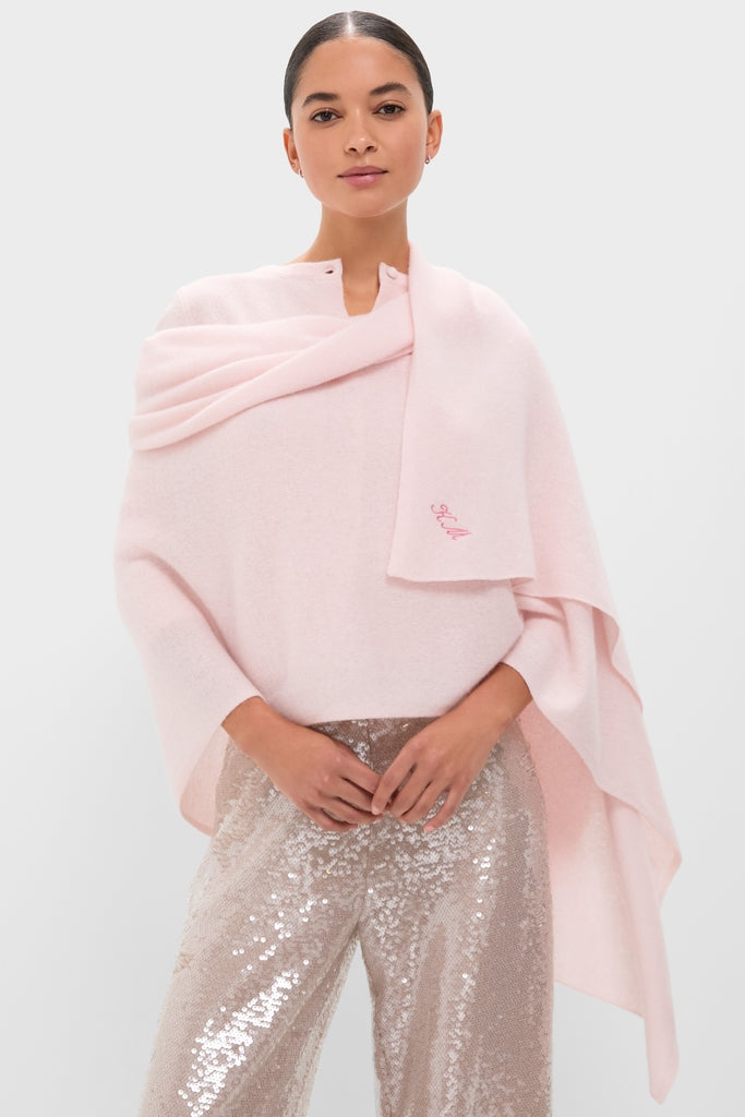 Ballet Slipper Cashmere Blanket Scarf