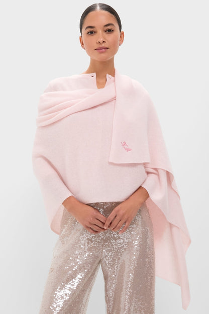 Ballet Slipper Cashmere Blanket Scarf