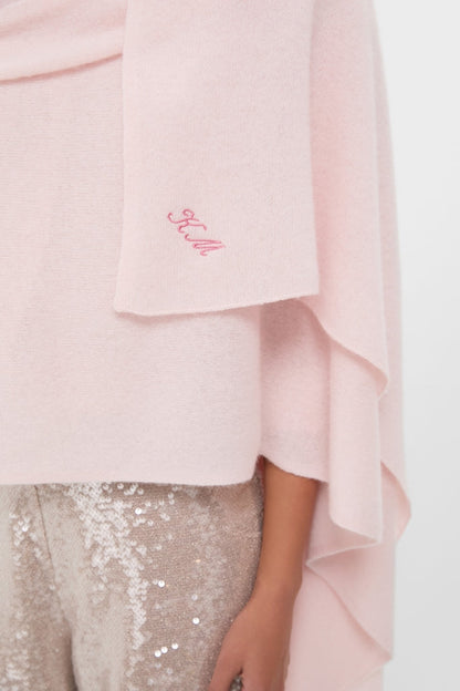 Ballet Slipper Cashmere Blanket Scarf