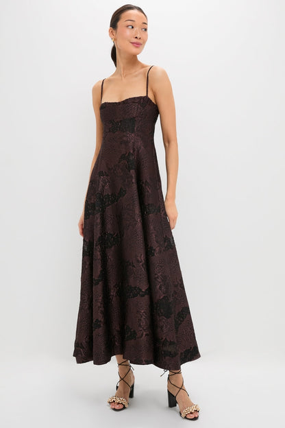 Arabica Jacquard Theron Midi Dress