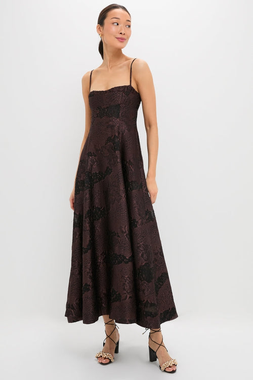 Arabica Jacquard Theron Midi Dress