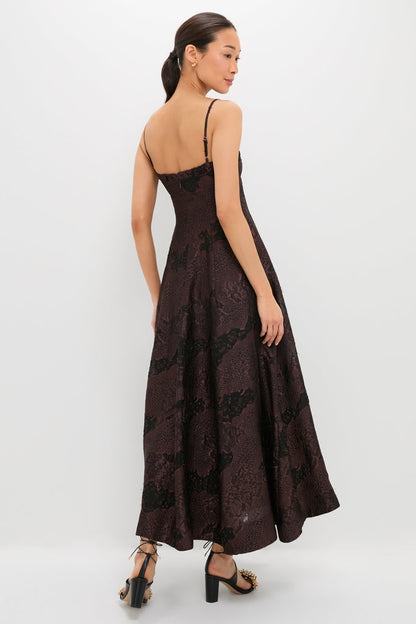 Arabica Jacquard Theron Midi Dress