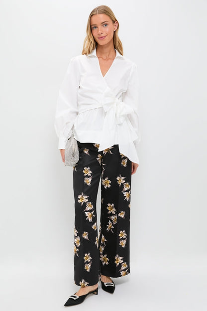 Black and Yellow Daffy Trousers