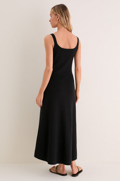 Black Knit Barrington Dress