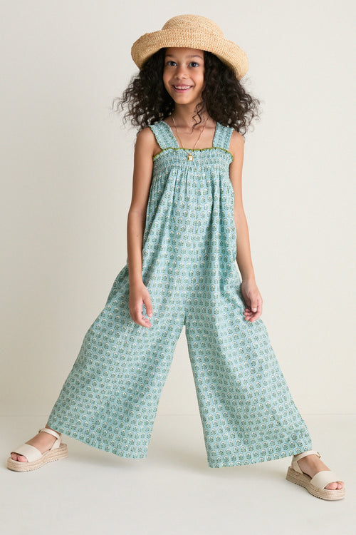 Blue Prairie Block Print Eleven Jumper