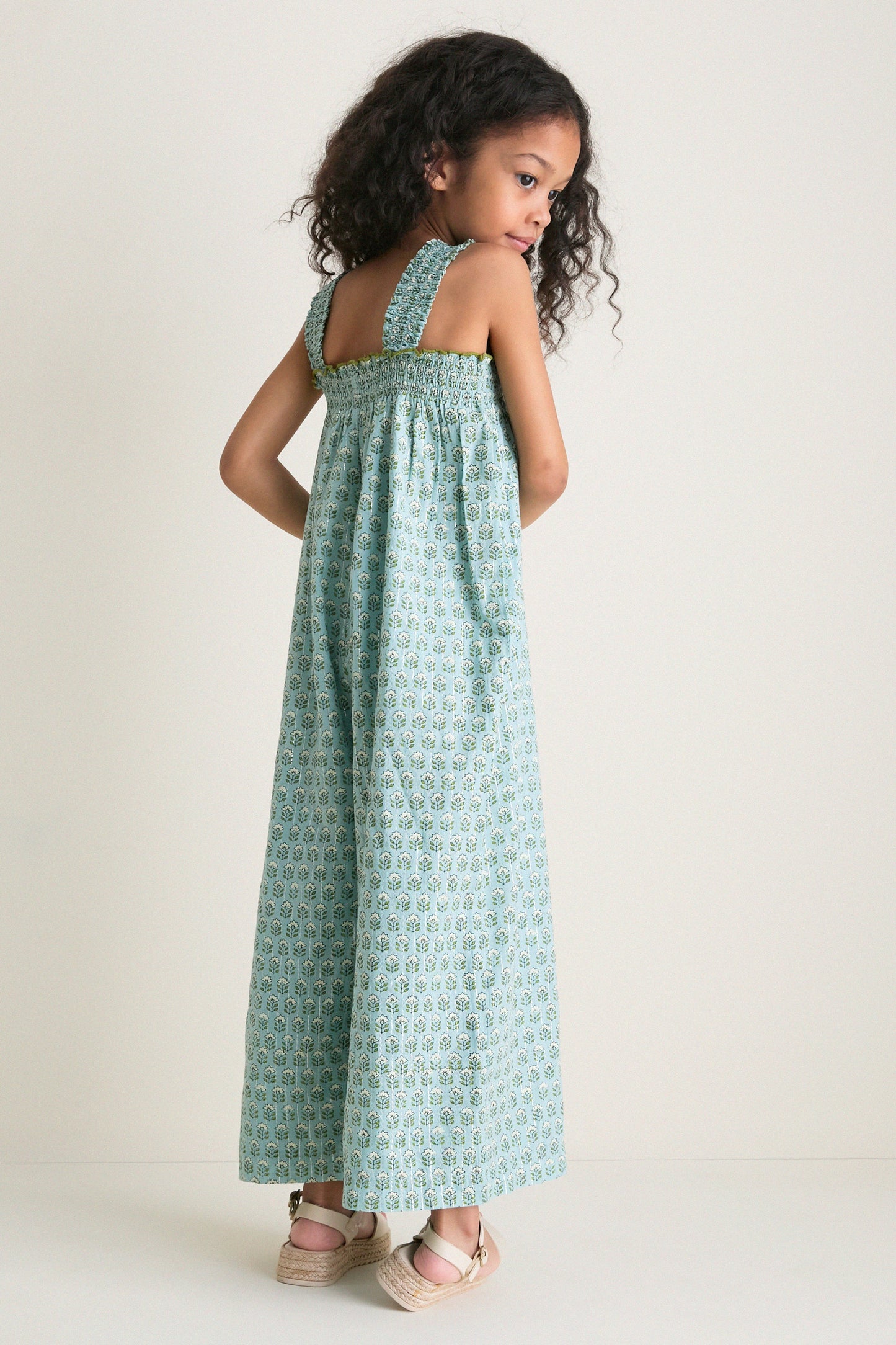 Blue Prairie Block Print Eleven Jumper
