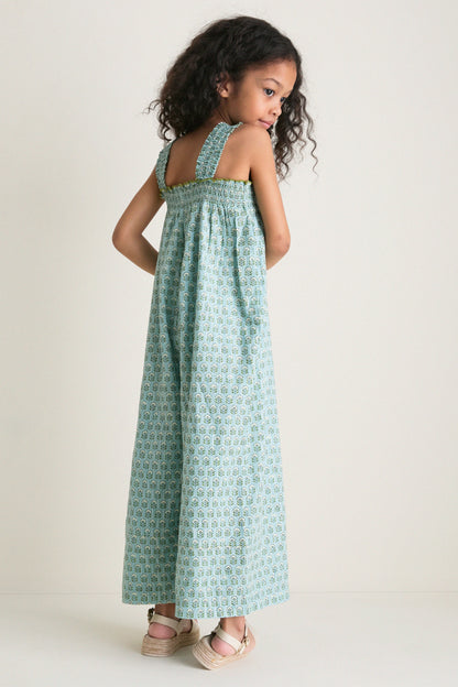 Blue Prairie Block Print Eleven Jumper