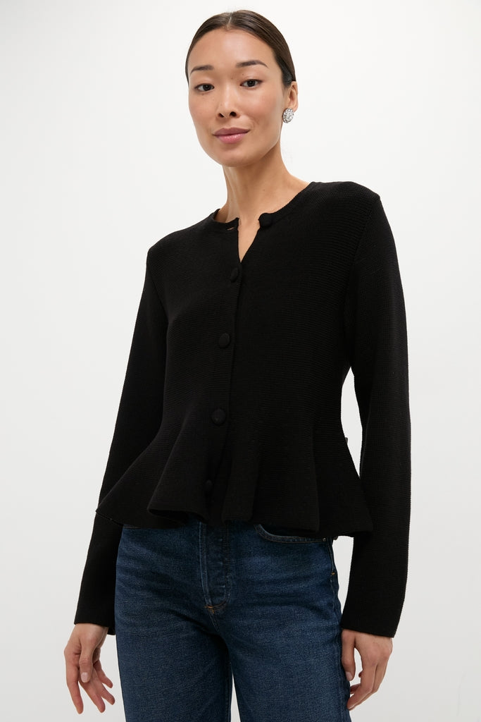 Black Knit Richmond Sweater