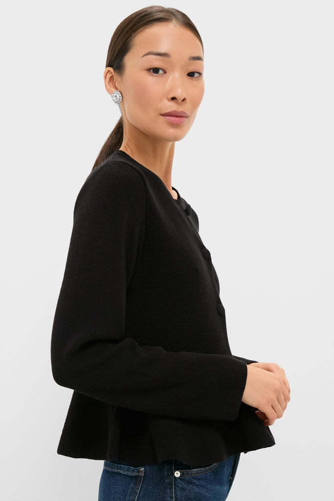 Black Knit Richmond Sweater