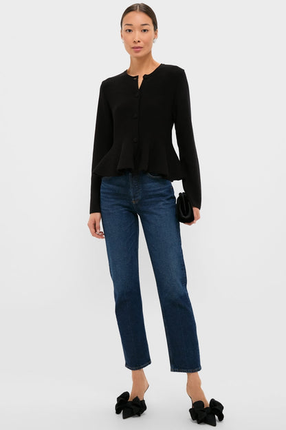 Black Knit Richmond Sweater