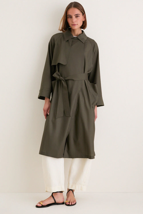 Army Green Tropical Coat