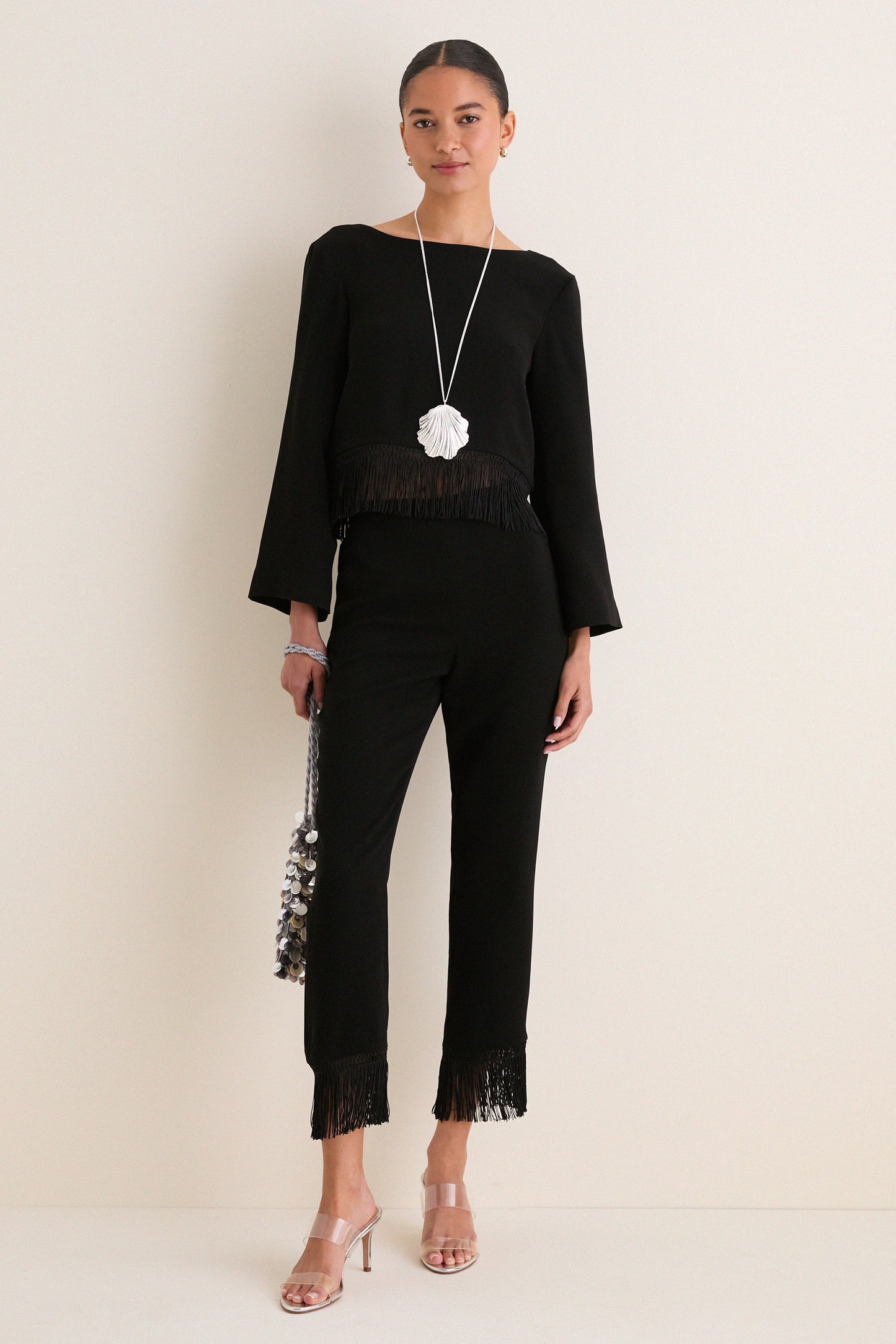 Black Bianca Blouse