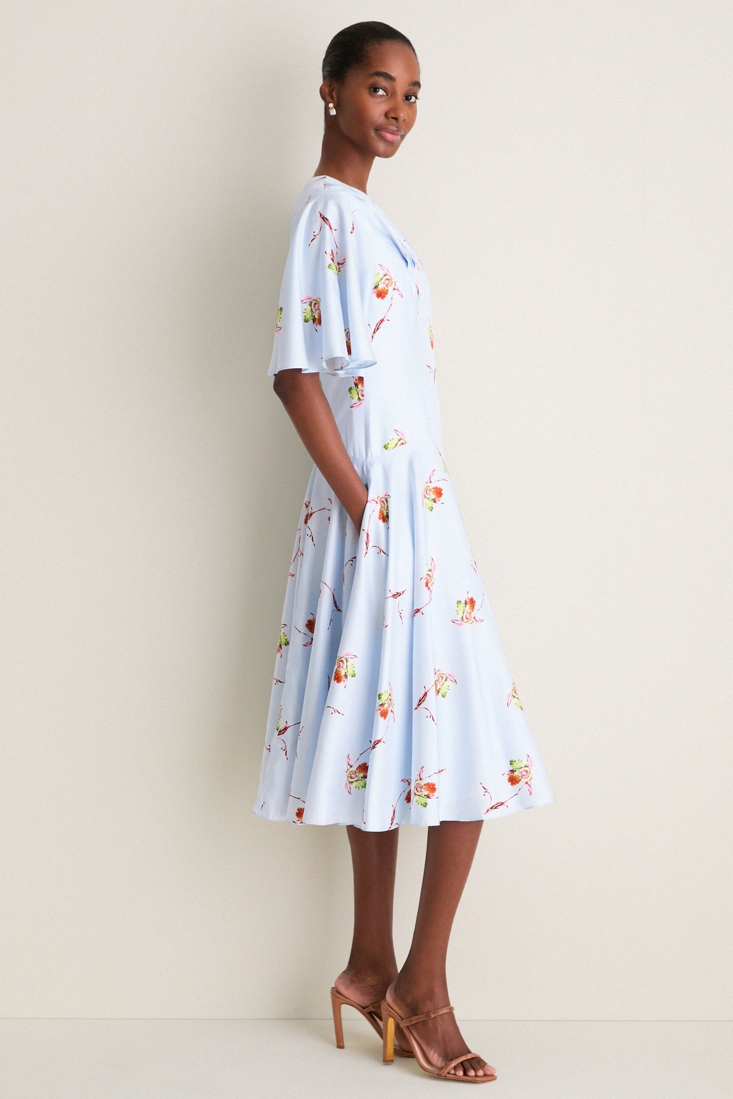 Blue Lily Orchid Risabelle Dress