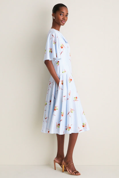 Blue Lily Orchid Risabelle Dress