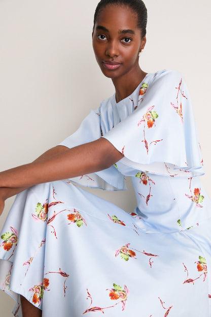 Blue Lily Orchid Risabelle Dress