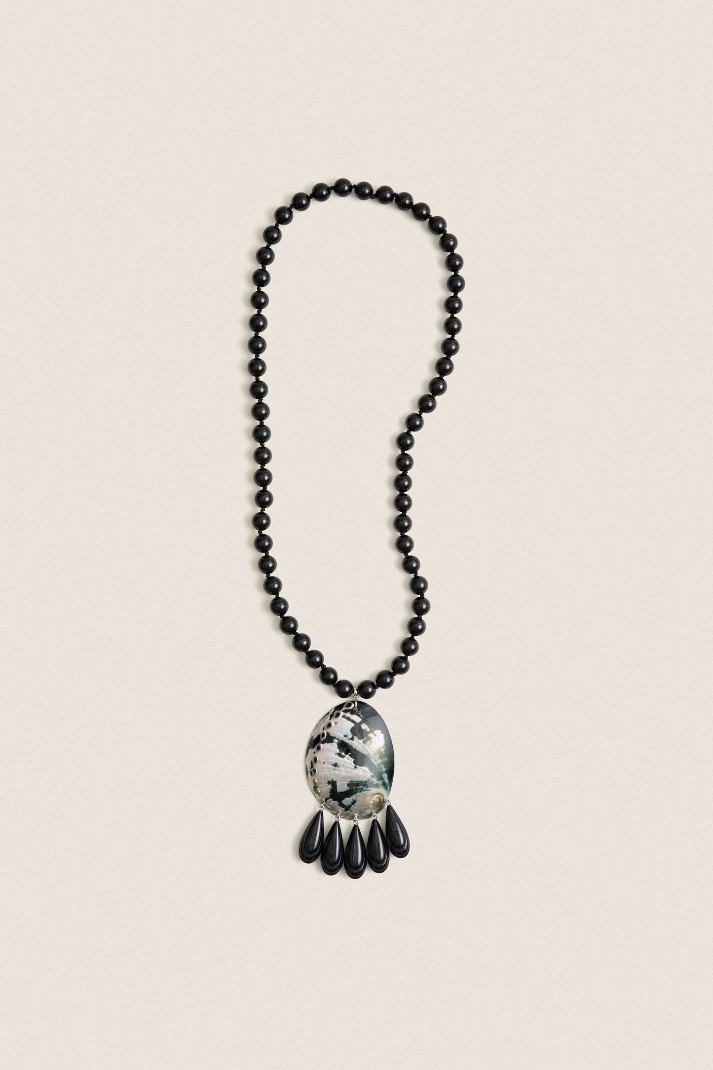 Black Helix Necklace