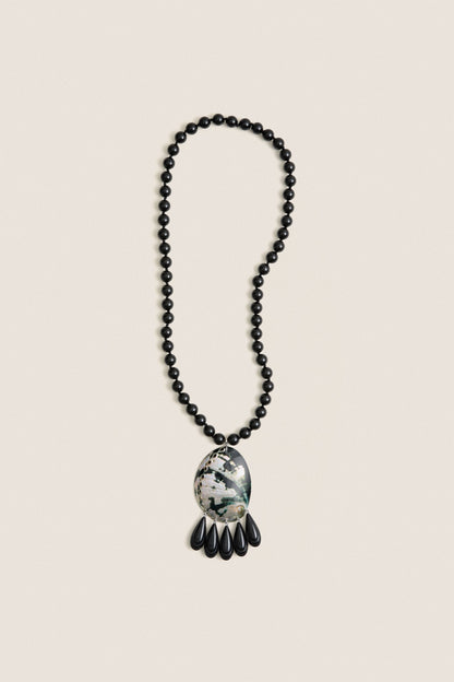 Black Helix Necklace