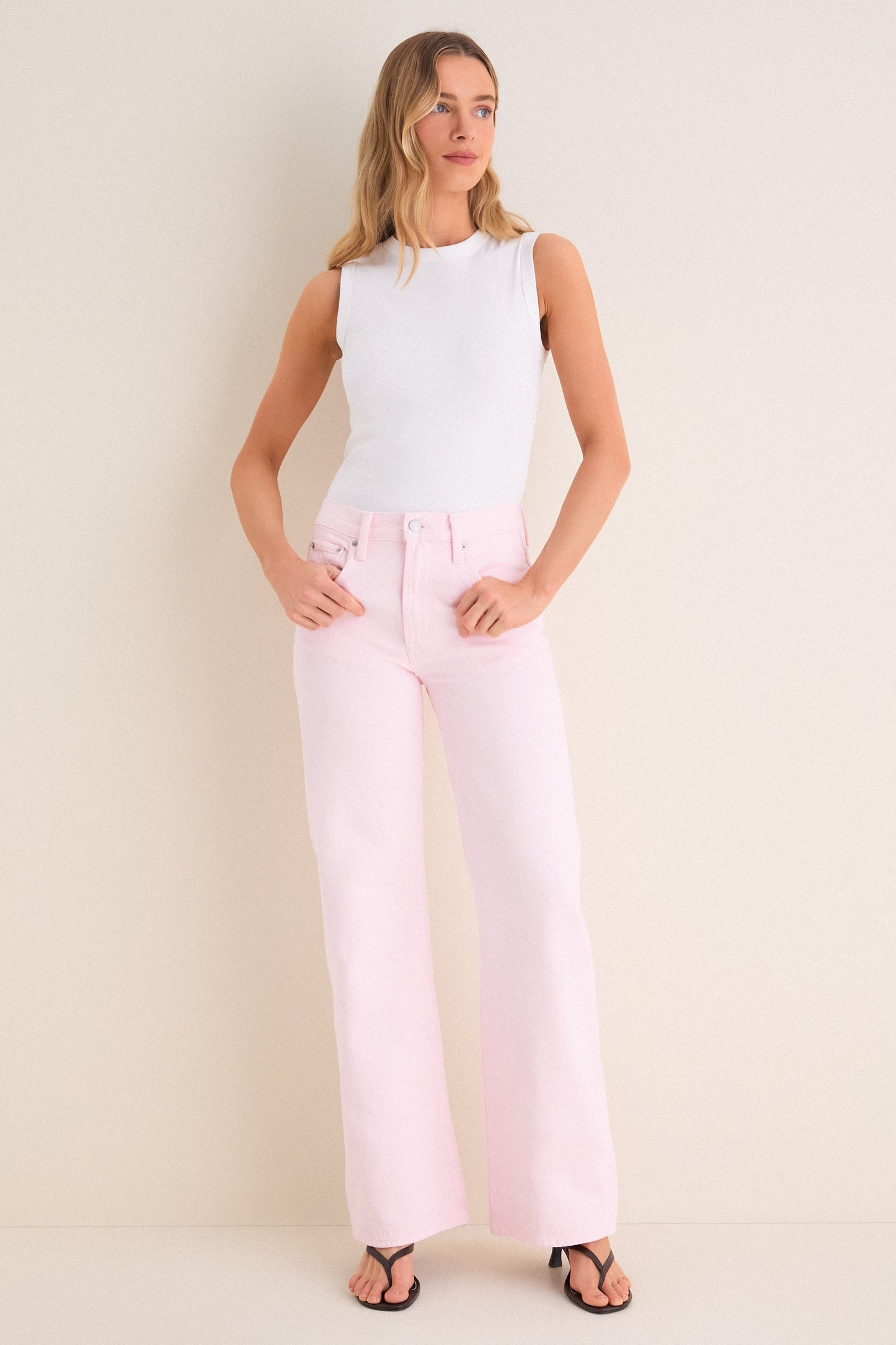 Blush Larsen Relaxed Flare