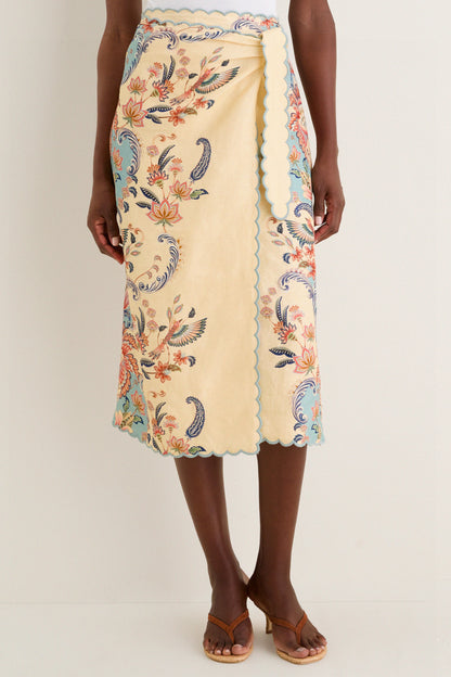 Boho Beauty Butter Midi Skirt