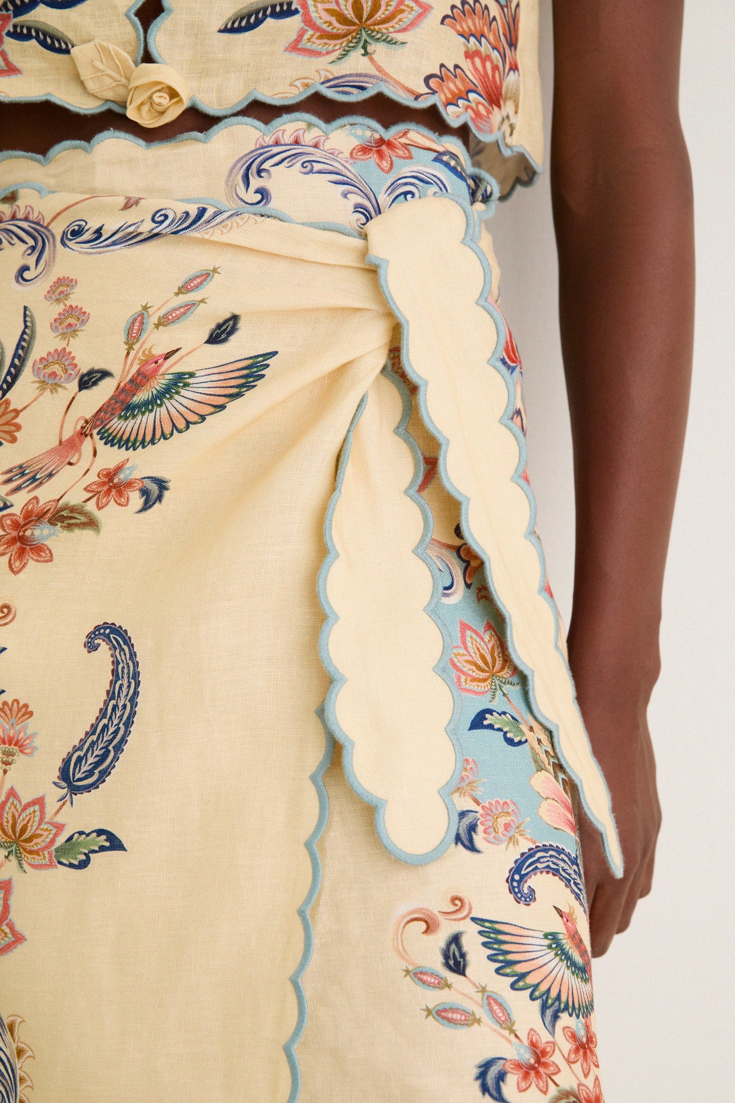Boho Beauty Butter Midi Skirt