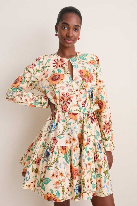 Abalone Noelia Long Sleeve Mini Dress