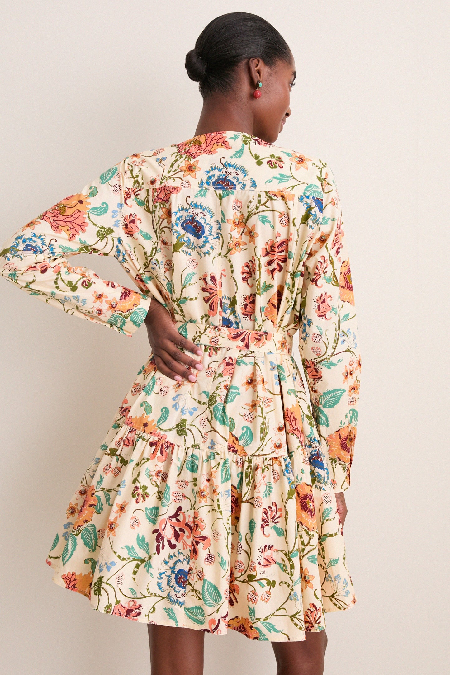 Abalone Noelia Long Sleeve Mini Dress