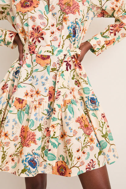 Abalone Noelia Long Sleeve Mini Dress