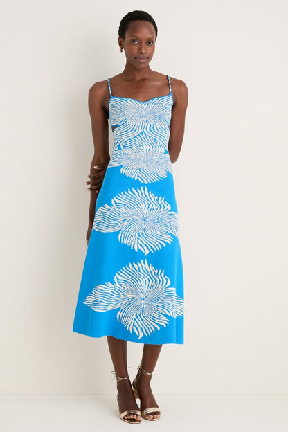 Blue Bloom Rayana Maxi Dress