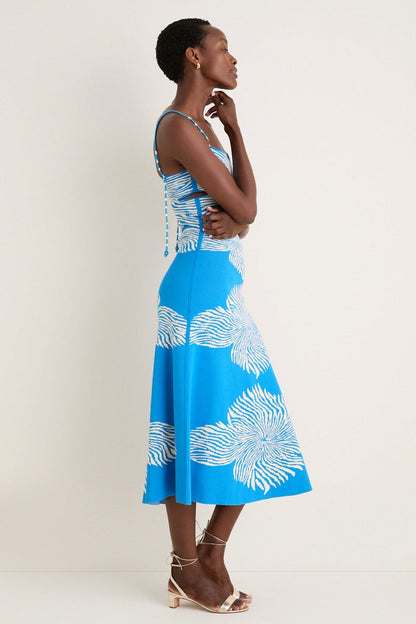 Blue Bloom Rayana Maxi Dress