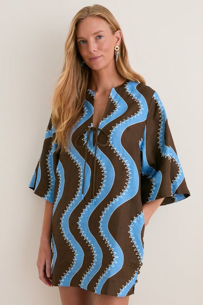 Blue Frankie Mini Dress