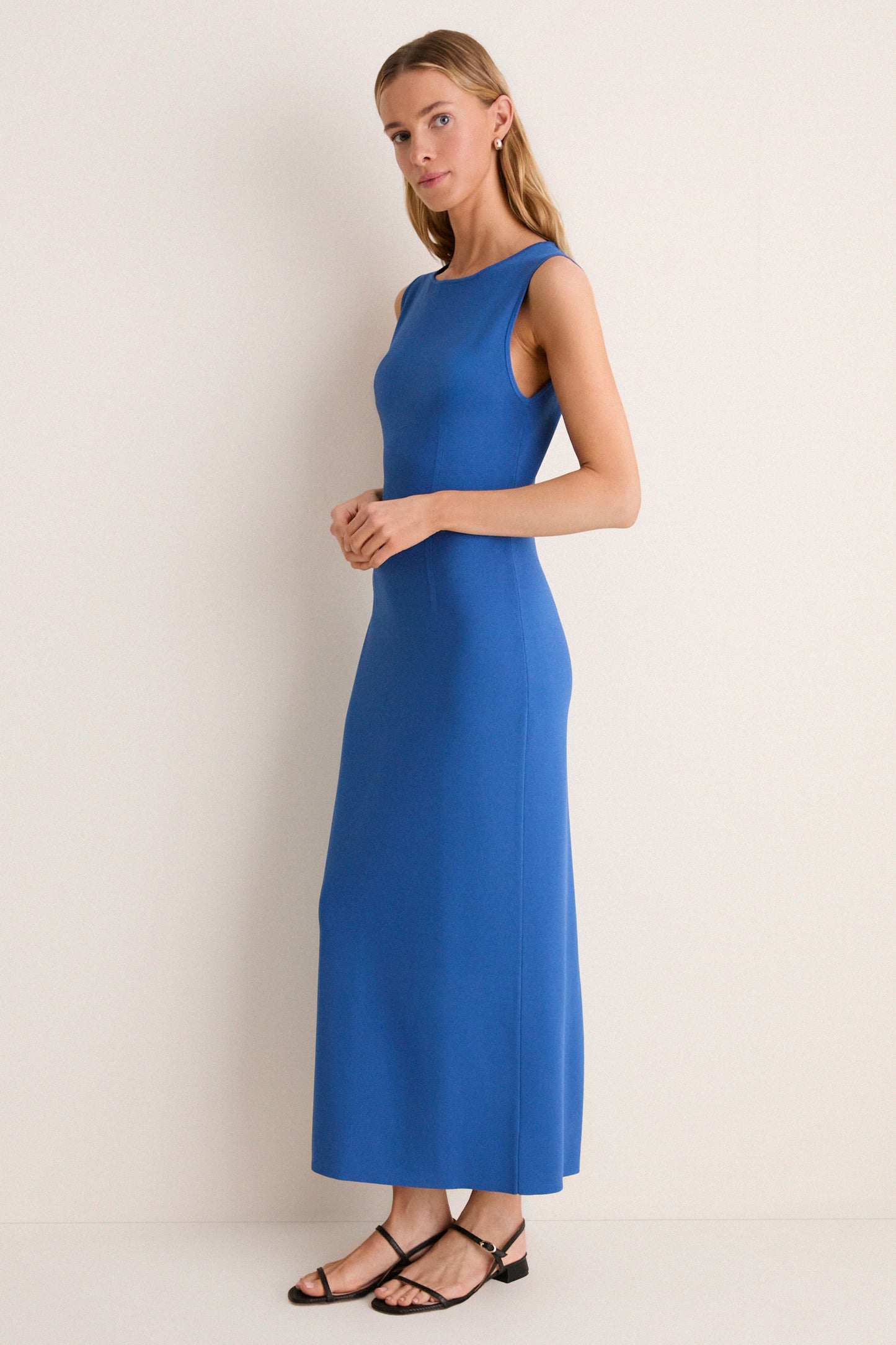 Azure Kingston Knit Dress