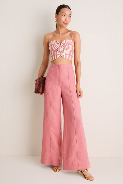 Blush Pink La Promesa Pants