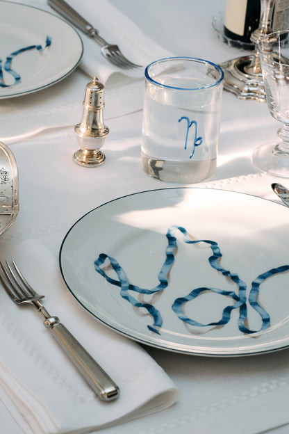 Blue Ribbon Dinner Plates (Set of 4)