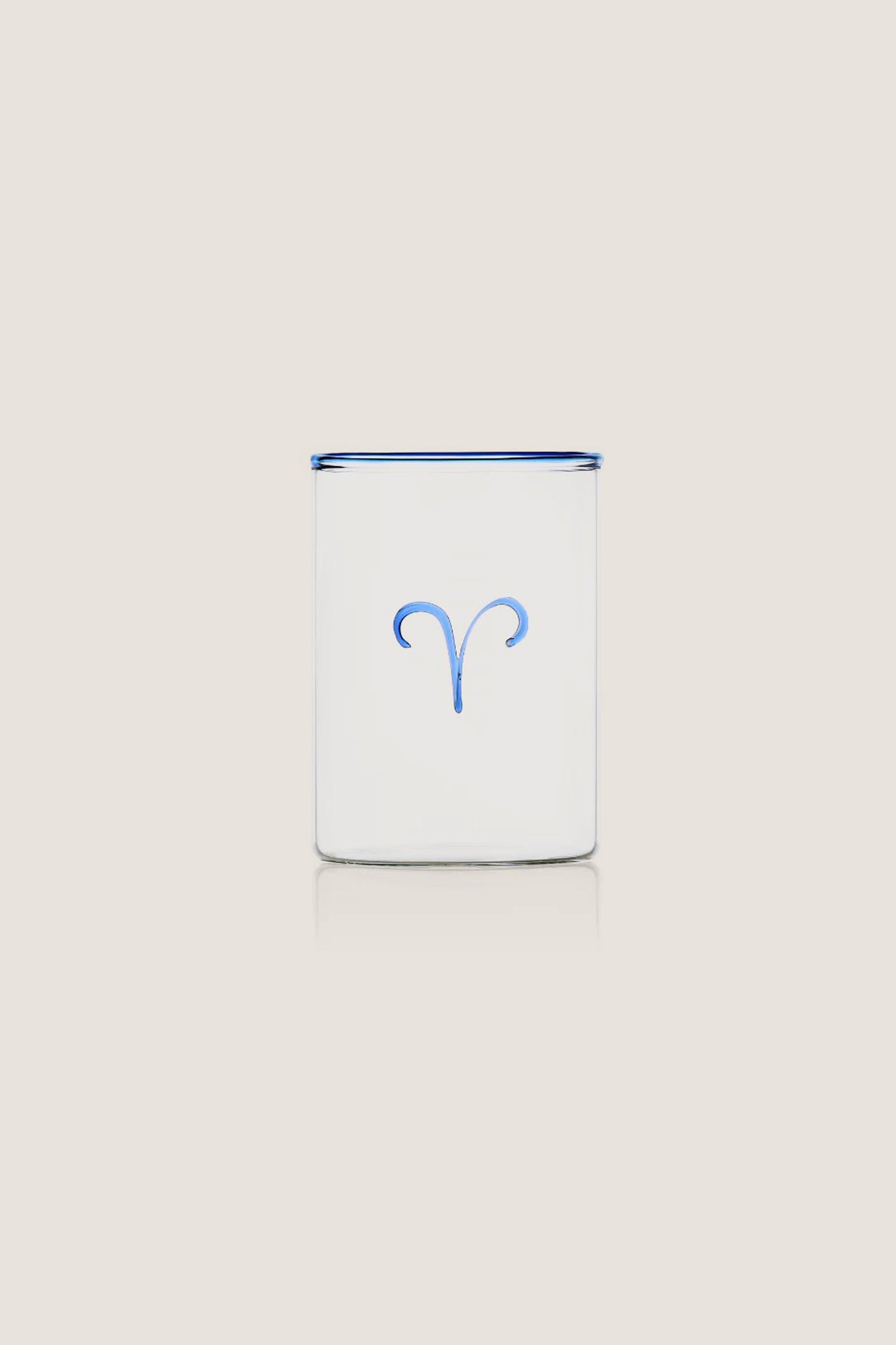 Blue Aries Lowball Glass (Set of 2)
