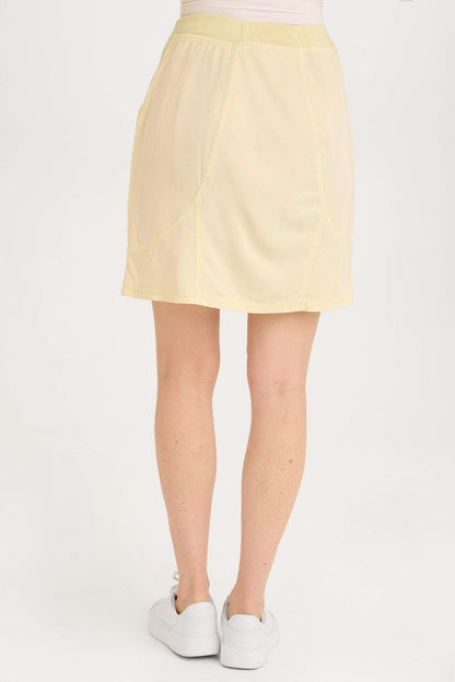 Leto Twill Cargo Mini Skirt