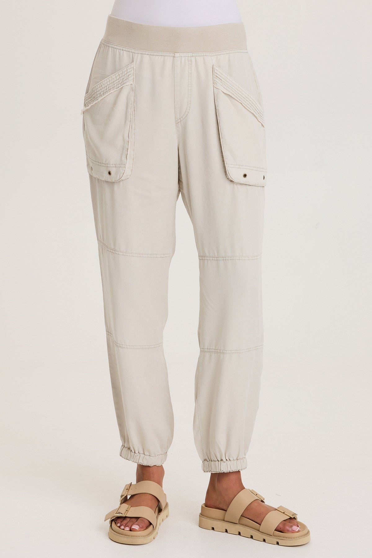 Chattaway Twill Banded 'Jogger' Pant
