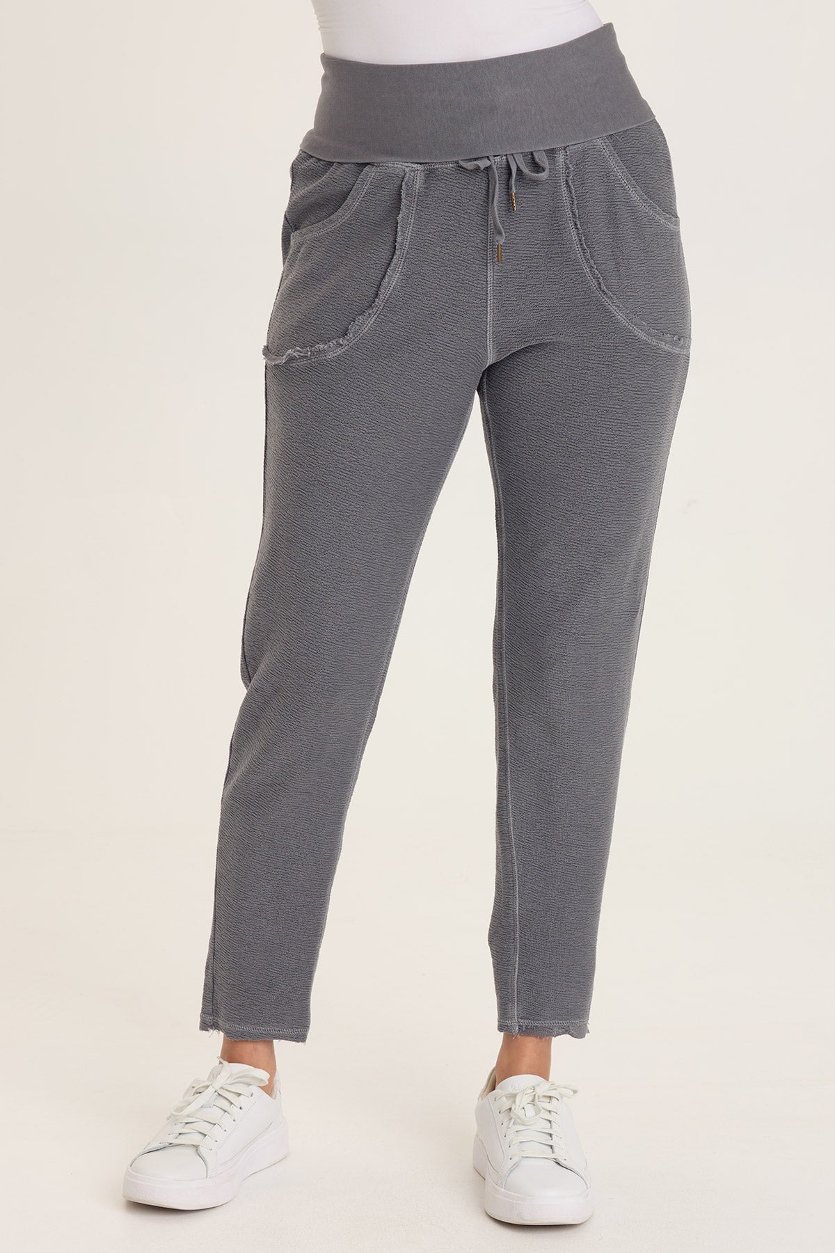 Kiefer Slim Leg Crepe Knit Pant