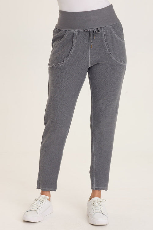 Kiefer Slim Leg Crepe Knit Pant