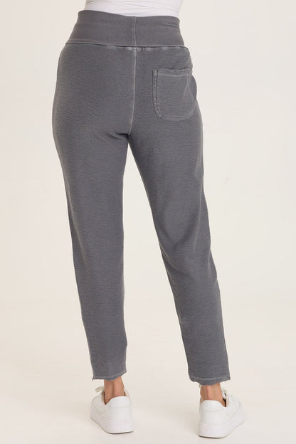 Kiefer Slim Leg Crepe Knit Pant