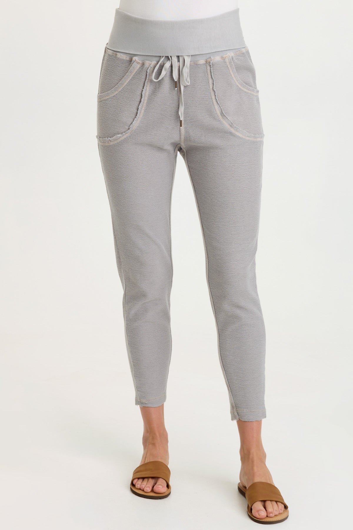 Kiefer Slim Leg Crepe Knit Pant